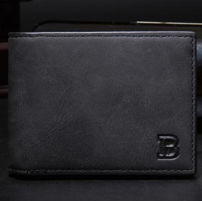 Folding Leather Men's wallet